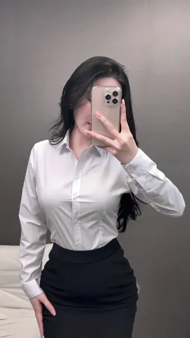 Mặc sơ mi phải ôm vậy mới mua nha các nàng #haohip #thoitrangcongso #aosomi 