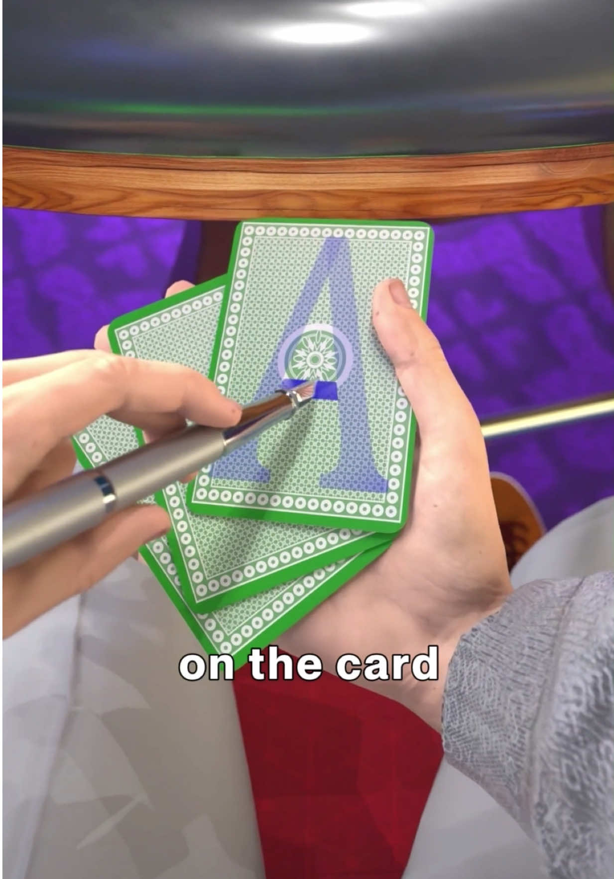 He Cheated Using Invisible Ink 😳