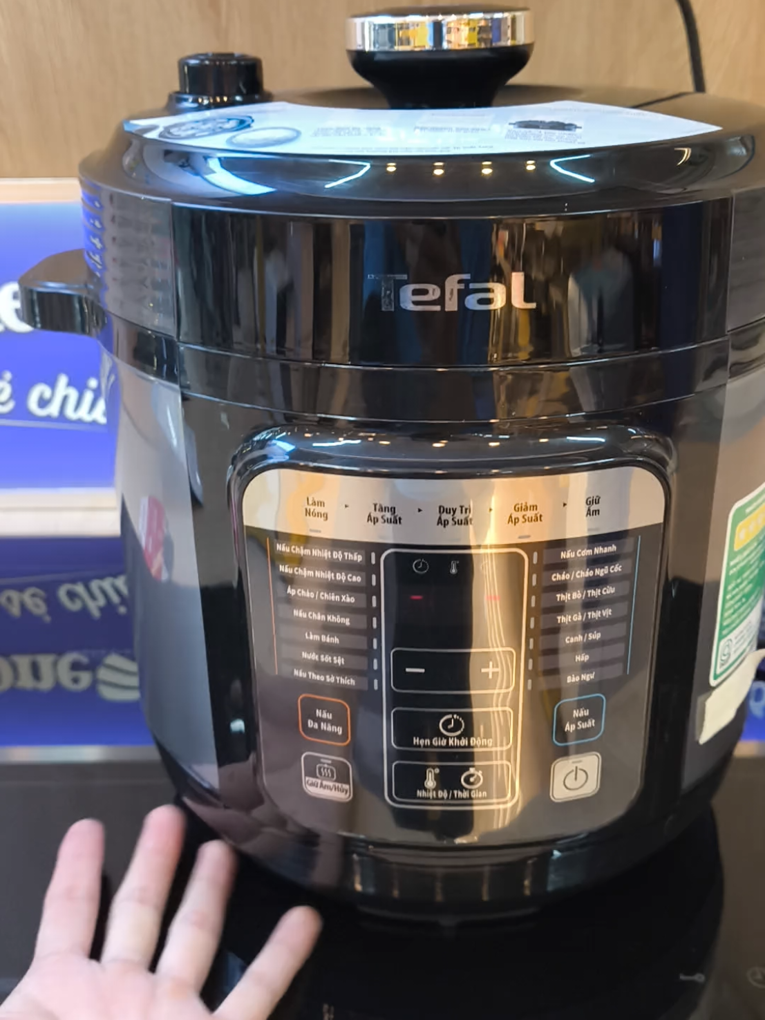 Nồi áp suất lớn Tefal 6Lít về hàng nhé cả nhà. Nấu nhanh,an toàn. Bảo hành 24 tháng. #xuhuong #dobep #noiapsuat#Tefal#diengiadung 