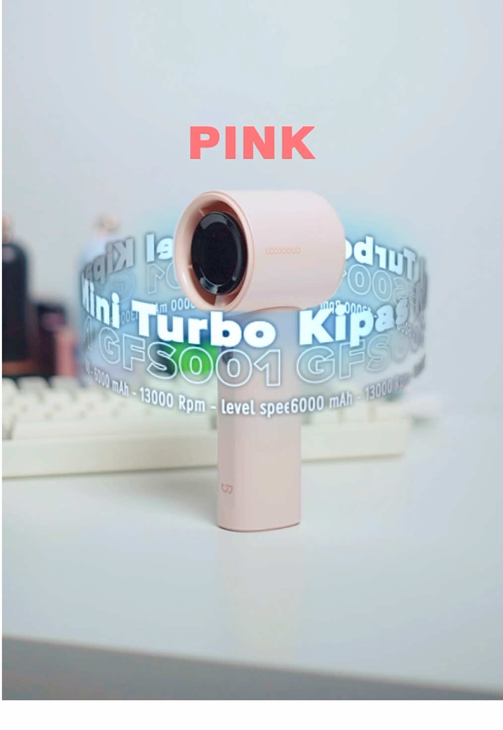 Kipas turbo GFS001 dengan varian warna warna nya, suka yang mana nih kamu?? 🥰😍 #kipasturbo #kipasportabel #kipas #kipasviral #gjdq 