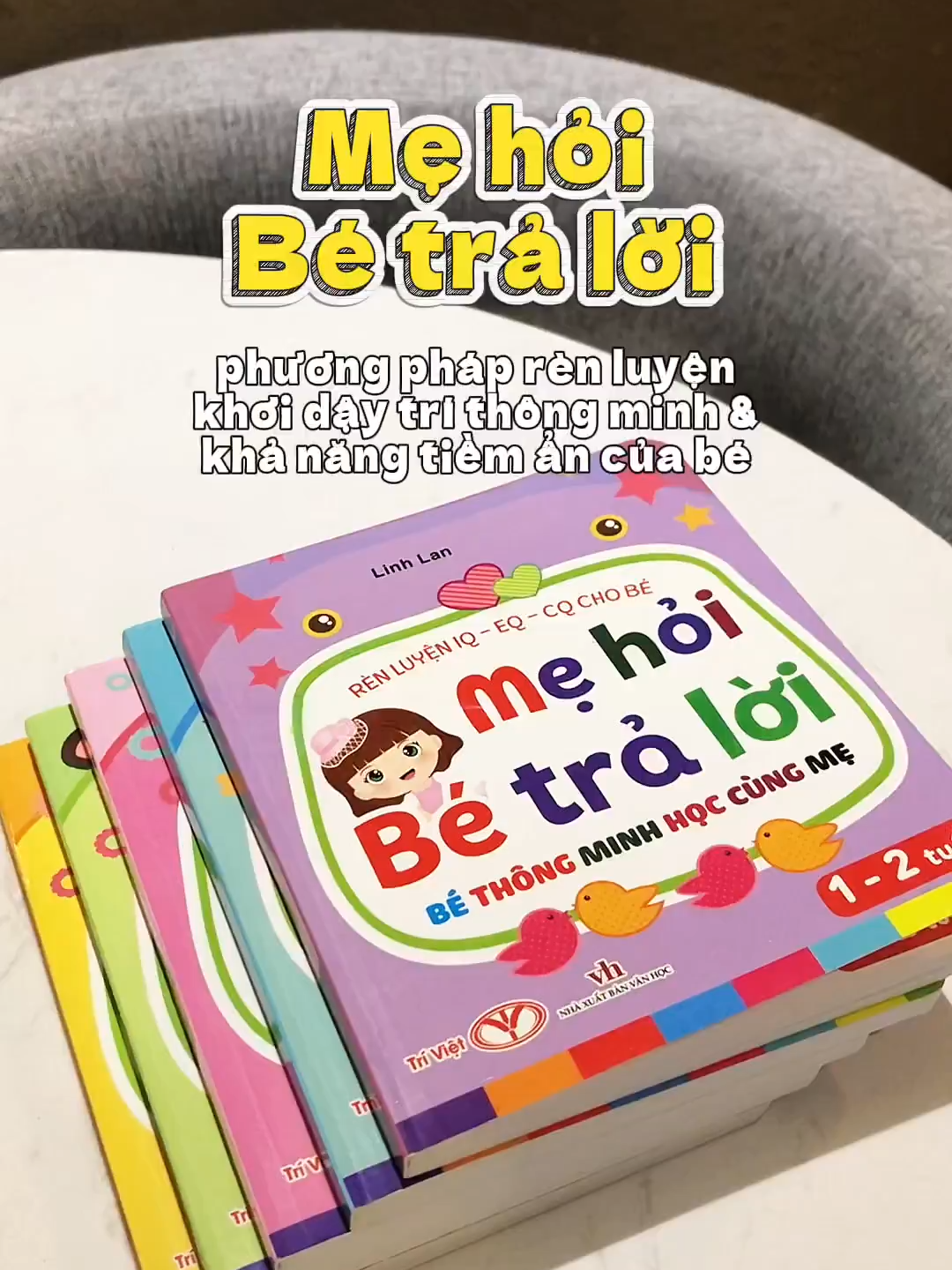 📚 Bộ sách “Mẹ Hỏi Bé Trả Lời” là trợ thủ đắc lực cho cha mẹ muốn đồng hành cùng bé mỗi ngày. ✔ Rèn tư duy logic (IQ) ✔ Phát triển cảm xúc (EQ) ✔ Tăng khả năng sáng tạo (CQ) ✔ Hơn 80 trang hình minh họa + câu hỏi gợi mở Giúp bé tự tin, thông minh và phản xạ nhanh hơn từng ngày 🌟 #sachthieunhi #fahasa #renluyenIQ #BookTok #dinhtibook #sachkynangsongchobe