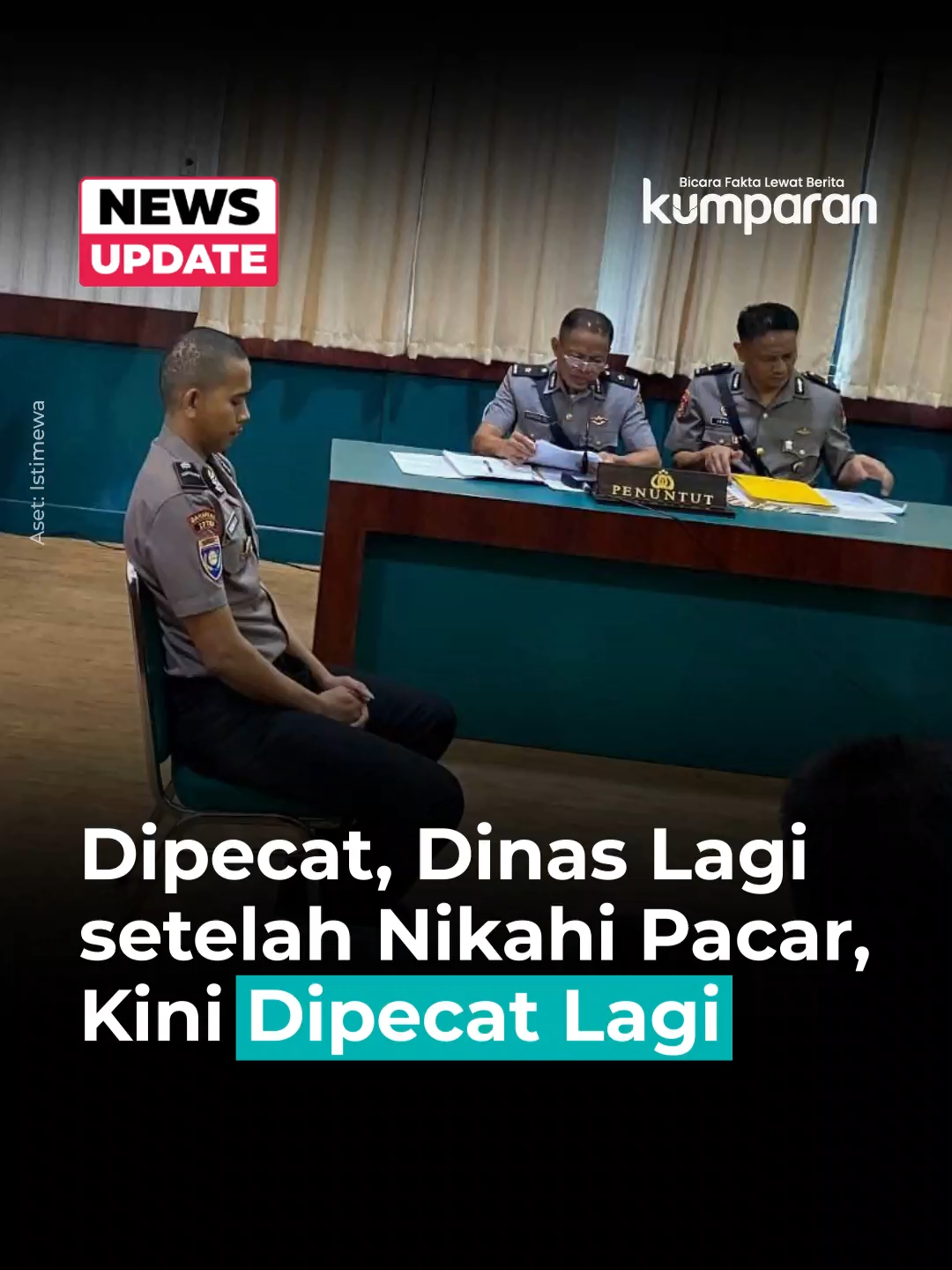 Bripda Fauzan kembali dipecat tidak dengan hormat setelah terbukti melakukan KDRT terhadap istrinya. Ini menjadi pemecatan kedua baginya, setelah sebelumnya dijatuhi sanksi serupa dalam kasus dugaan pemerkosaan terhadap mantan pacarnya. Meski sempat lolos dari PTDH pertama karena menikahi korban dan bandingnya dikabulkan, ia kembali mengulangi pelanggaran berat. Dalam kasus pertamanya, korban mengaku diperkosa berulang kali sejak Maret hingga Juni 2023, disertai ancaman penyebaran video pribadi. Korban sempat dipaksa aborsi ketika diketahui hamil, dan akhirnya melapor ke orang tuanya sebelum kasus masuk ke Polda Sulsel. Sidang etik pada Oktober 2023 memutuskan pemecatan karena Fauzan dianggap melakukan perbuatan tercela dan tidak menunjukkan penyesalan. Setelah menikahi korban, sanksi pertama tidak berlaku efektif dan ia kembali berdinas. Namun pada November 2025, ia kembali disidang oleh Propam Polda Sulsel atas laporan KDRT istrinya. Sidang menetapkan ia bersalah karena menelantarkan istri dan tidak memenuhi nafkah, sekaligus dianggap melanggar perjanjian yang ia buat saat mengajukan banding sebelumnya. Selain sanksi etik, Fauzan juga dijerat pasal pidana terkait penelantaran dan kekerasan psikis dalam rumah tangga. Kuasa hukum korban mengapresiasi keputusan Propam yang dinilai telah bekerja profesional dalam menangani kasus ini. 📸: Dok. Istimewa, kumparan. Follow WhatsApp Channel kumparan untuk dapat Informasi terpercaya dikirim langsung ke WhatsApp kamu. Ketik kum.pr/WAchannel di browser kamu sekarang, agar bisa share informasi tanpa ragu. #newsupdate #update #news #videonews #polisi #kriminal #oknum #polri #sulawesiselatan #oknumpolisi #info #infoterkini #berita #beritaterkini #bicarafaktalewatberita #kumparan