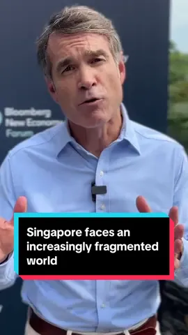 #Singapore thrives on openness in trade, talent and trust. But those currents are reversing as #Trump destabilizes the global #economy. So where does that leave the city-state? Erik Schatzker reports from Bloomberg’s #NewEconomyForum held in the financial hub 