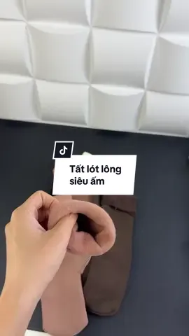 Tất lót lông siêu ấm, đi thoải mái #tatvo #tatvonu #tatlotlongcuu 