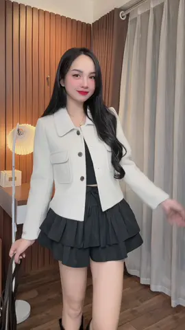 Áo khoác thôi có cần xinh z không #aokhoacda #aokhoacnuxinh #aokhoacmuadong #quynsena 