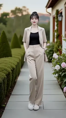 Set vest hai món chuẩn công sở - chè khuyết điểm đỉnh cao.  ##setvestbigsize##thoitrangnu##sangxinmin##gondaythonhong##guongangaidep 