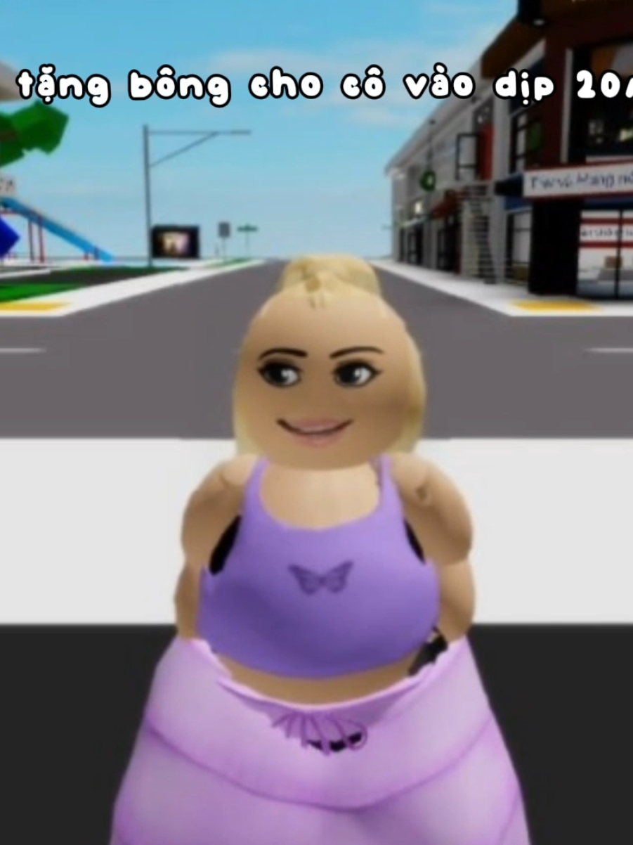 ĐI TẶNG BÔNG CHO CÔ VÀO DỊP LỄ 20/11 VÀ CÁI KẾT 🥰#haihuoc #roblox #xuhuong 