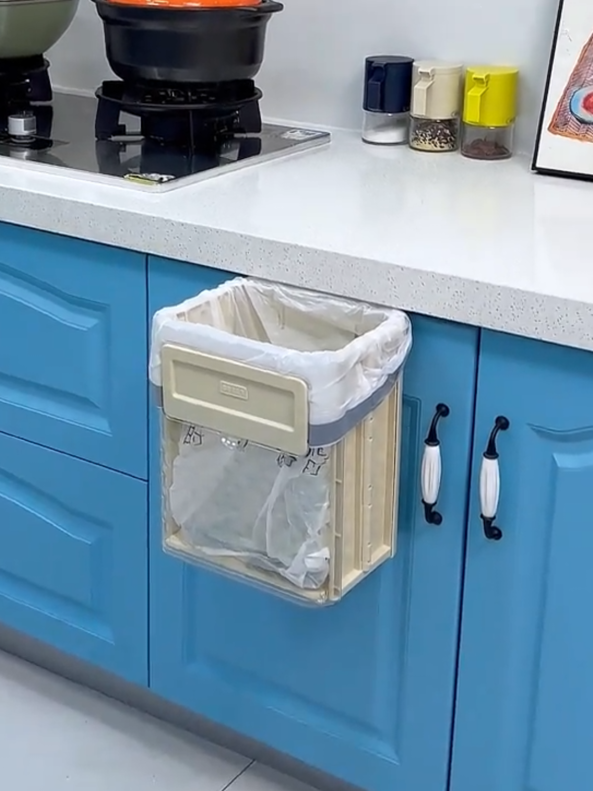 Thùng đựng rác gấp gọn #xh #giadungtienich #reviewdogiadung #dogiadung #thungrac 