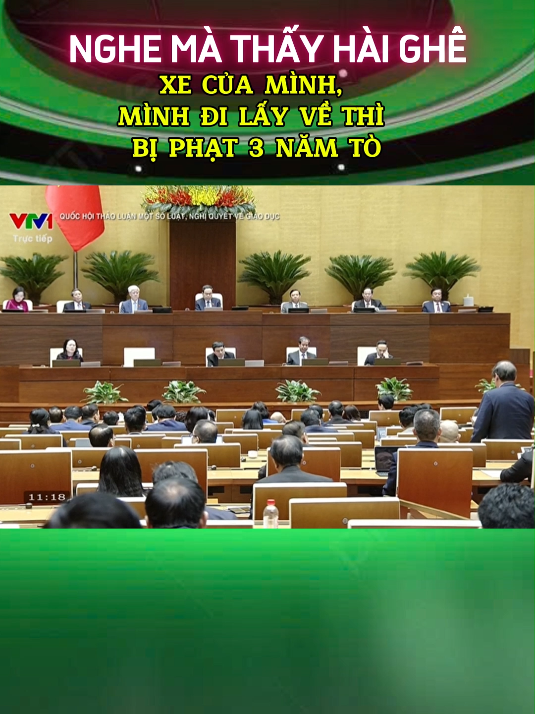 Nghe cho hết, thấy hài hài sao á #xuhuong #phapluat #toaan #toaannhandan #daibieuquochoi