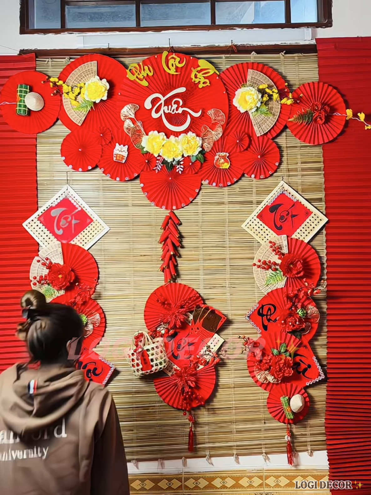 Decor Tết Đến Rồiii🥰🫶🏻 Siêu phẩm nhà LOGI đây ạa👇🏻 #viral #decortet #tiemdecorlogi #tet2026 #decor 