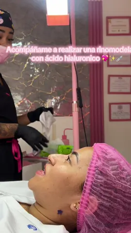 Acompañame a realizar una rinomodelacion 💉🥰#fyppppppppppppppppppppppp #rinomodelacion #aumentodelabios #emprendedora 