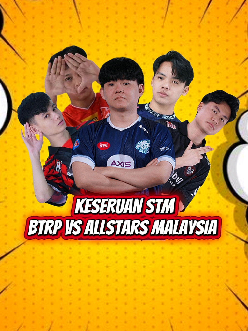 keseruan STM btrp menang melawan allstars Malaysia  #WinWithMLBB #MLBB #mlbbcreatorbase #fyp 