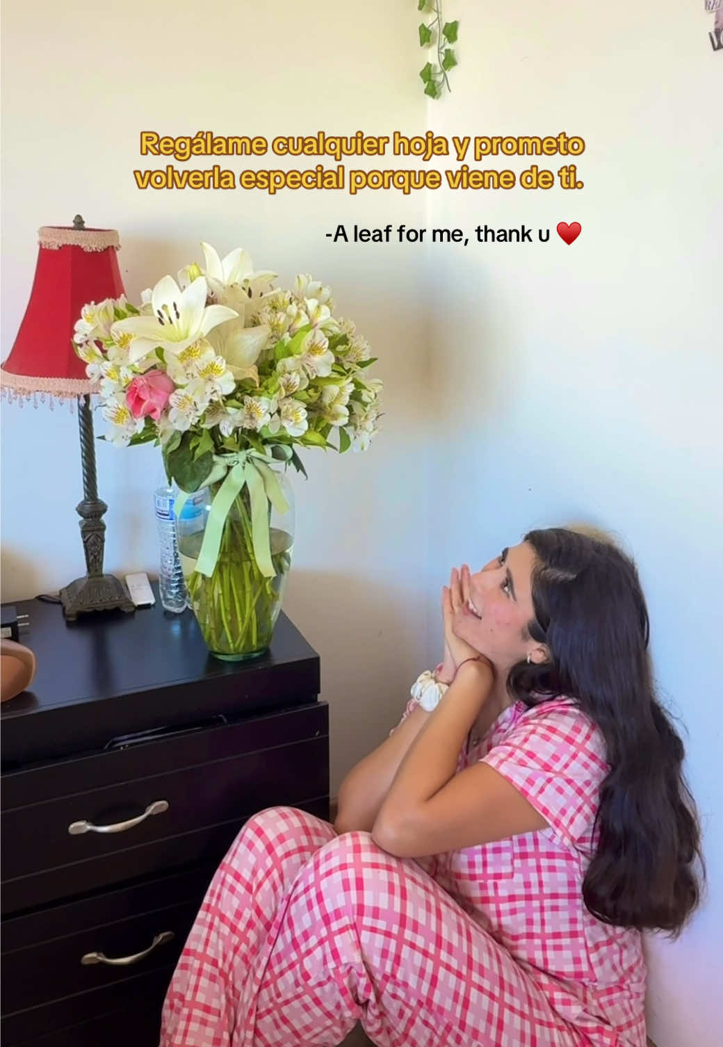 No es la flor es de quien viene. #amor #amar #frankenstein 