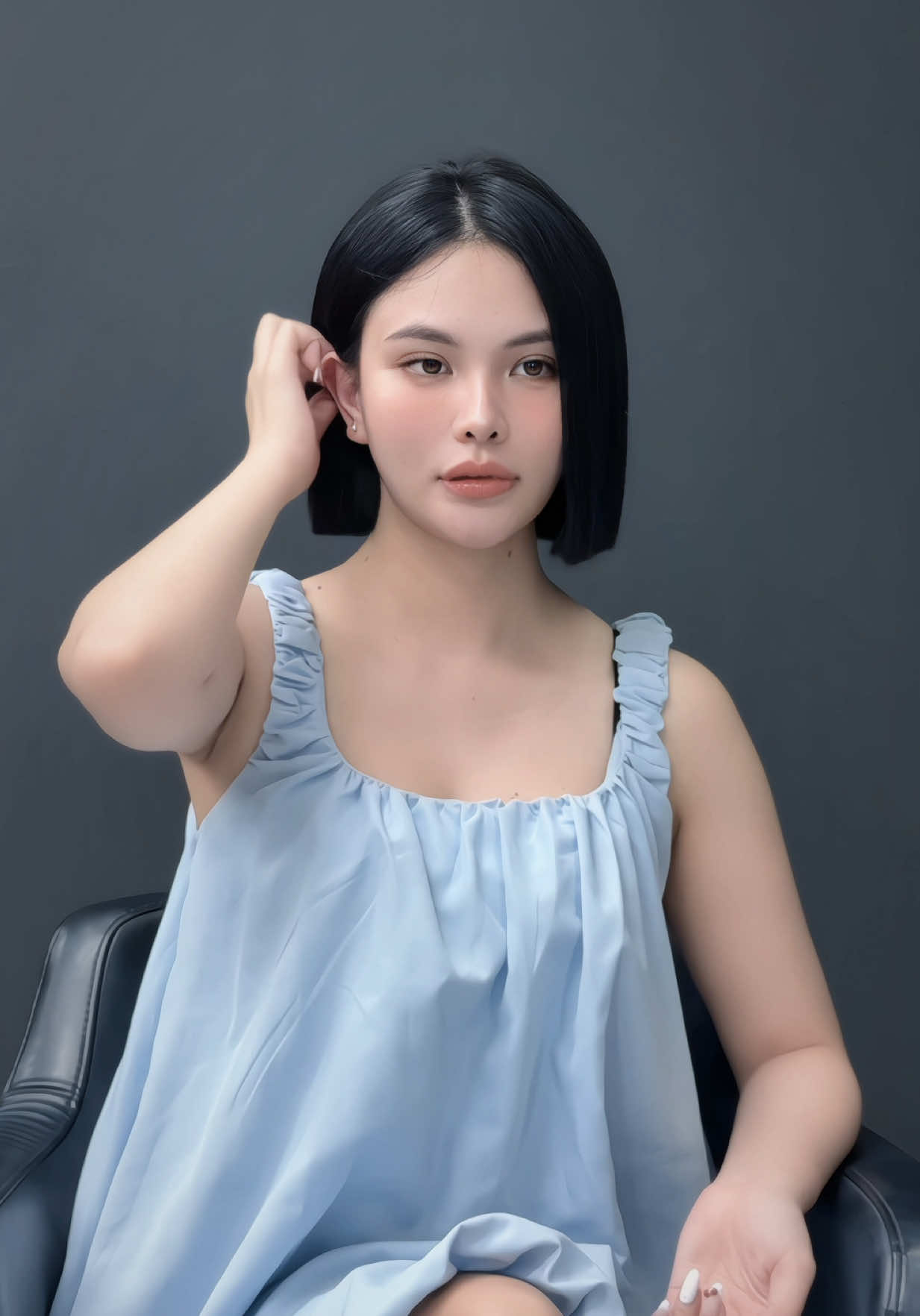 Kiểu này xinh lắm nha / BOB vuông x duỗi phồng tự nhiên #khôihair #tocngan #bobvuong #trendhairstyle 