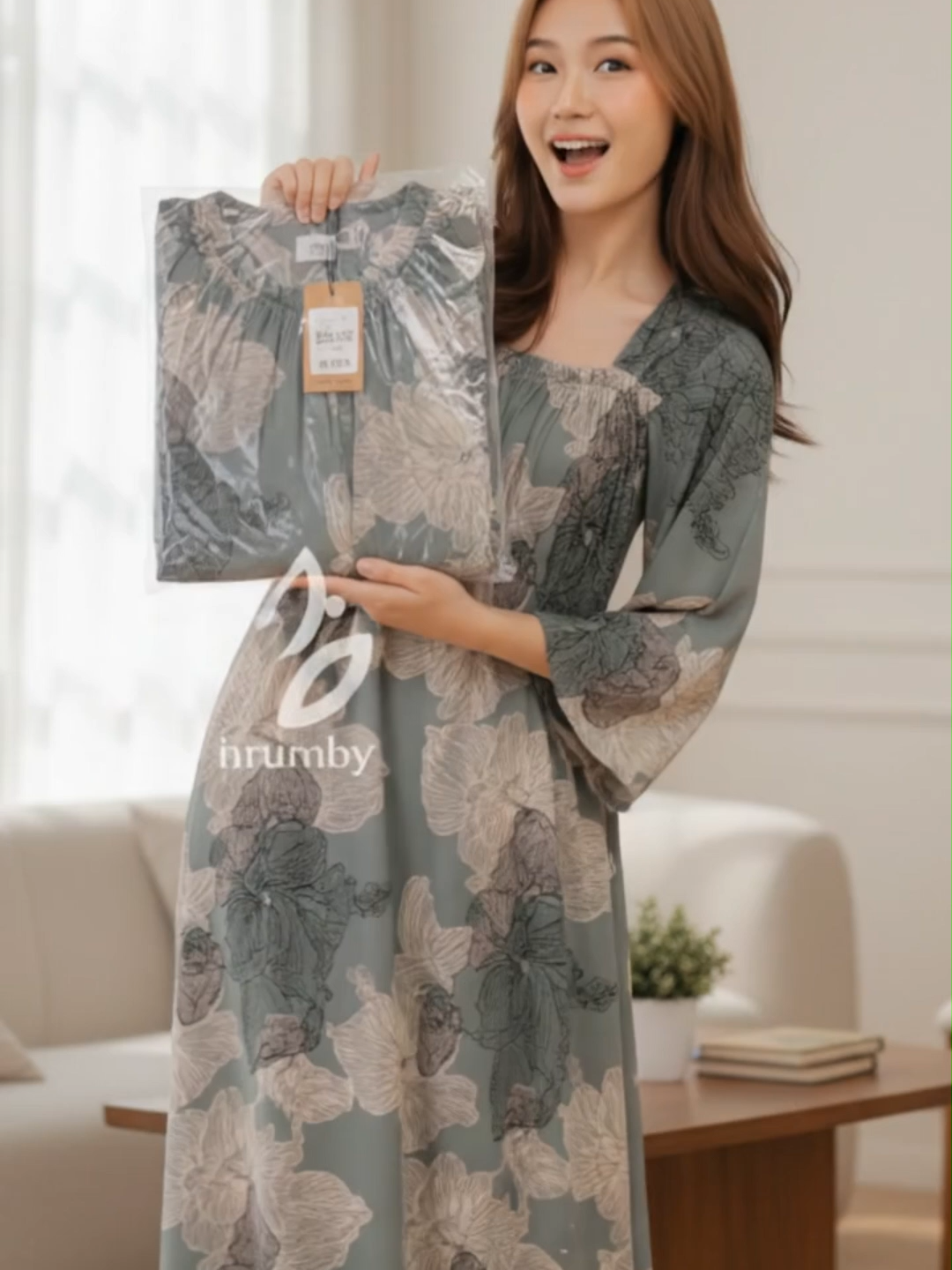 Daster rosela rayon premium kerut dada batik adem #dasterviral #dasterrayon #dasterbusui #SetelanRayon