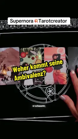 Deine Unabhängigkeit macht ihm Angst #Supernora #Tarotcreator #Liebestarot #GefühleUndGedanken #erinnerung 