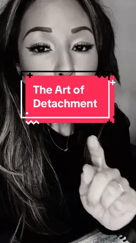 Detachment isn’t cold.  It’s clarity.  Make room for what’s healthy, holy, and aligned with God’s will. Master the art of LETTING GO #anxiousattachment #theartofdetachment #detach 