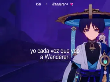 #WANDERER — Hola lo amo, mi esposo || #scaramouche #GenshinImpact #theballadeergenshinimpact #fyp 