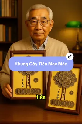 Khung Cây Tiền May Mắn#xuhuong #xuhuongtiktok #tailocmayman #phongthuytamlinh #khungcaytien 
