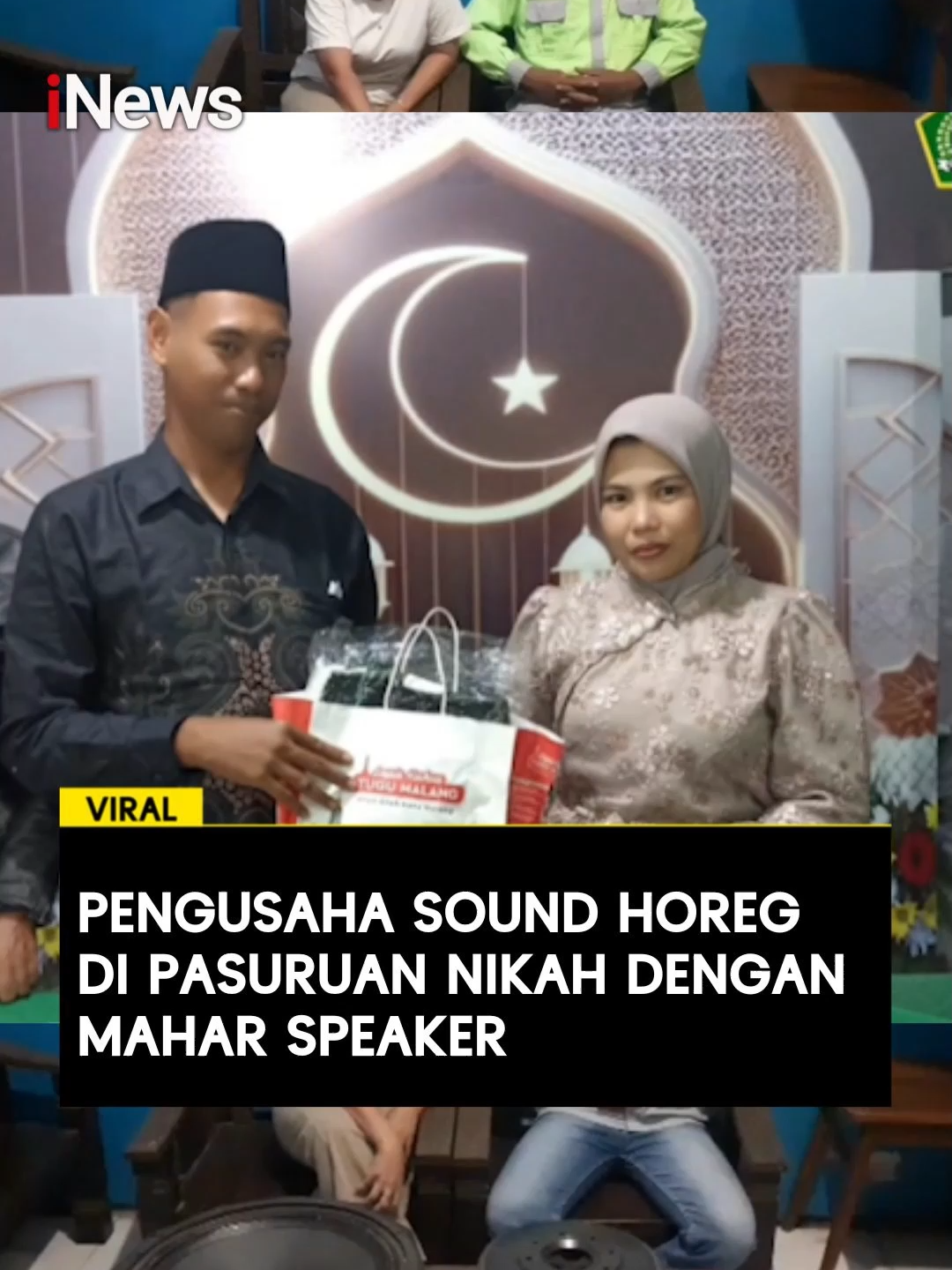 Seorang pria di Kabupaten Pasuruan menikahi perempuan dengan mahar unuk berupa sepasang sound queen 18 inci seharga Rp4 juta. Prosesi akad nikah yang dilangsungkan di Kantor Urusan Agama (KUA) Kecamatan Prigen, Pasuruan, itu viral di media sosial. Salah satunya di Instagram KUA Prigen. Sebelum akad, sang suami telah memberikan pilihan mahar, namun sang istri meminta dua buah Sound Queen 18 Inci yang ditaksir seharga Rp4 juta. Selain sound queen, pihak laki-laki juga memberikan seperangkat alat salat sebagai mahar pelengkap. Baca selengkapnya di sini:  https://jatim.inews.id/berita/viral-pria-pasuruan-nikahi-wanita-dengan-mahar-2-sound-queen-18-inci #SoundHoreg #PengantinViral #ViralPrigen #Speaker #Mahar