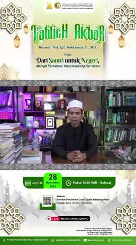 jangan lupa hadiri pengajian akbar bersama ustadz abdul zomad di ponpes darul quro kawungantenlor#ustadzabdulsomad,#ngaji#fyppppppppppppppppppppppp #kajianislam #tiktokviral 
