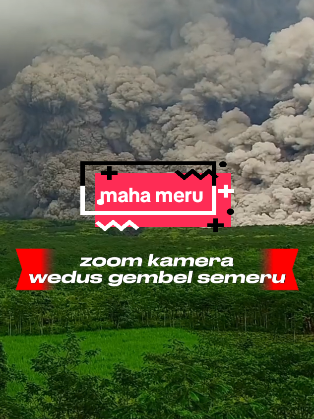 rekaman kejadian erupsi semeru, vidio sudah melalaui edit zoom dan percepatan #semeru #semerulumajang #erupsi #lava #fyp 