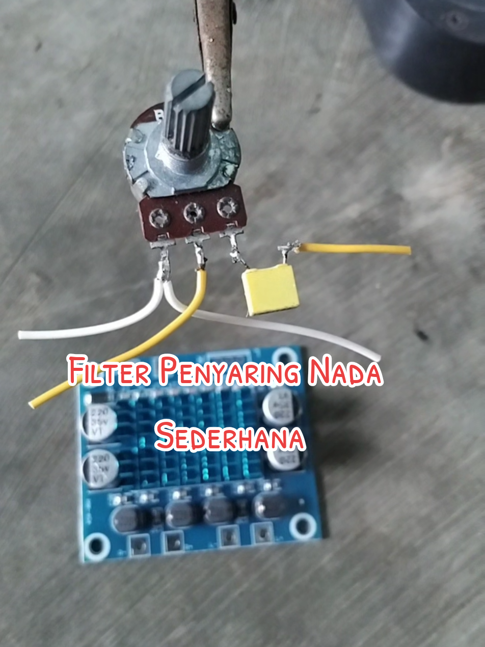 Filter Midle penyaring nada bass /low power Mini Sederhana #filtermiddle #poweramplifier  #volume  #powermini 