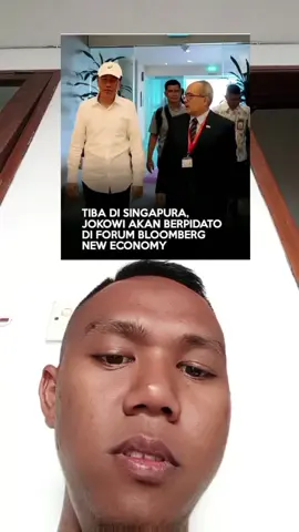 Serius nanya Ada yang uda lihat Vidio pidatonya jokowi disingapur? #jokowi #fyp #berita