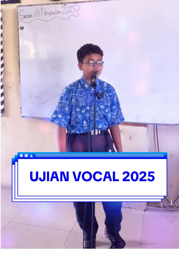 Ujian Vocal Seni Budaya  In frame ARGA  #ujianvocal #senibudaya #senimusik #vocals #fyp 