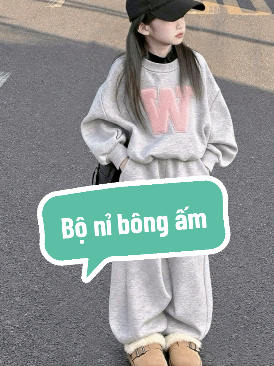 Lạnh rồi các mẹ sắm nỉ bông cho con vừa rẻ vừa ấm nhé. #congai #thoitrangtreem #bonibongchobe #NaBiFamily 