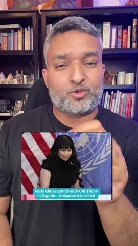 Nicki Minaj stands with Christians in Nigeria...Hollywood is silent!