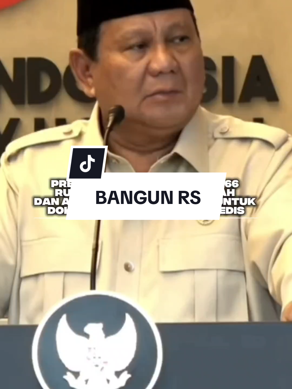 layanan kesehatan terus diperbaiki dari mulai fasilitas sampe pendidikan 👏 #presidenprabowo #rumahsakit #pelayanankesehatan #fypage #BersamaPresiden 