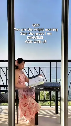 GOD YOU ARE THE BRIGHT MORNING STAR THE GREAT I AM EMMANUEL GOD WITH US. THANK YOU GOD FOR EVERYTHING. #prayer #bibleverse #christiantiktok #worship #praiseandworship 
