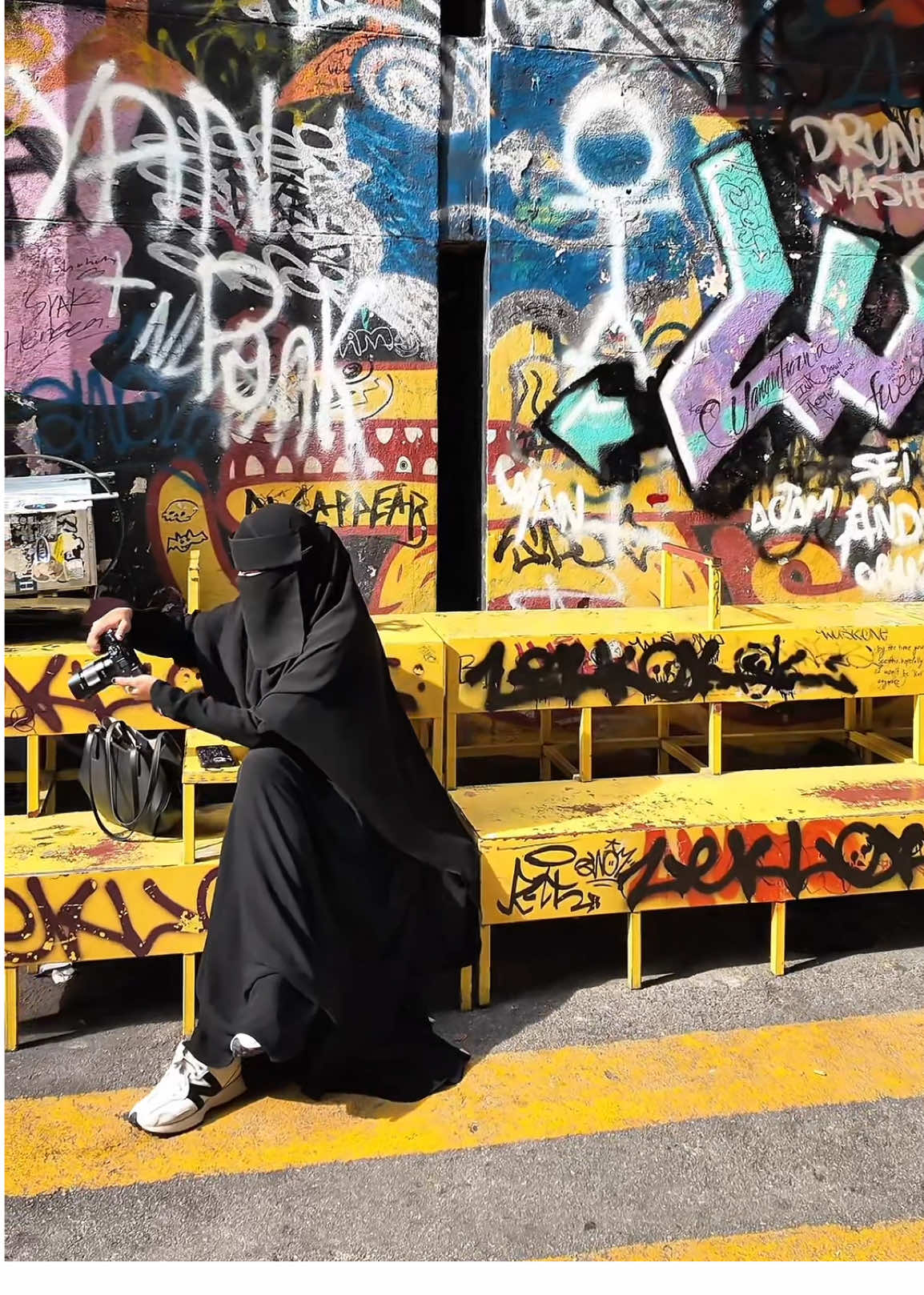 Inner abaya - pashban s long - less flap niqab