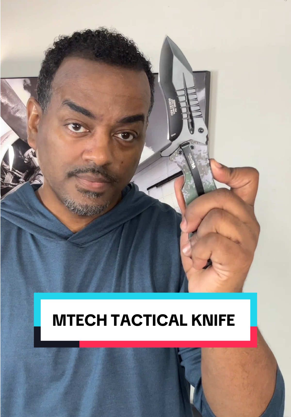 Upgraded M TECH tactical knife! #BFCM #EDC #Pocketknife #TikTokShopBlackFriday 
