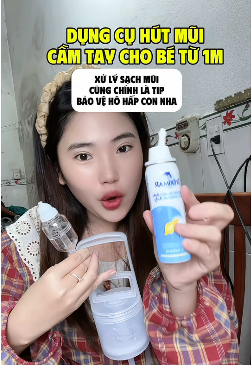 Hút mũi cho bé sạch thì mới tránh viêm được mấy bà ạ#hutmuichobe#hutmuibacsidung#hutmuibangtay#mevabe#xuhuong 