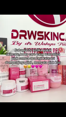 Pink semua orang suka😍🩷 #drwskincare #drwskincareindonesia #drwskincareproduct #rekomendasi #distributor 