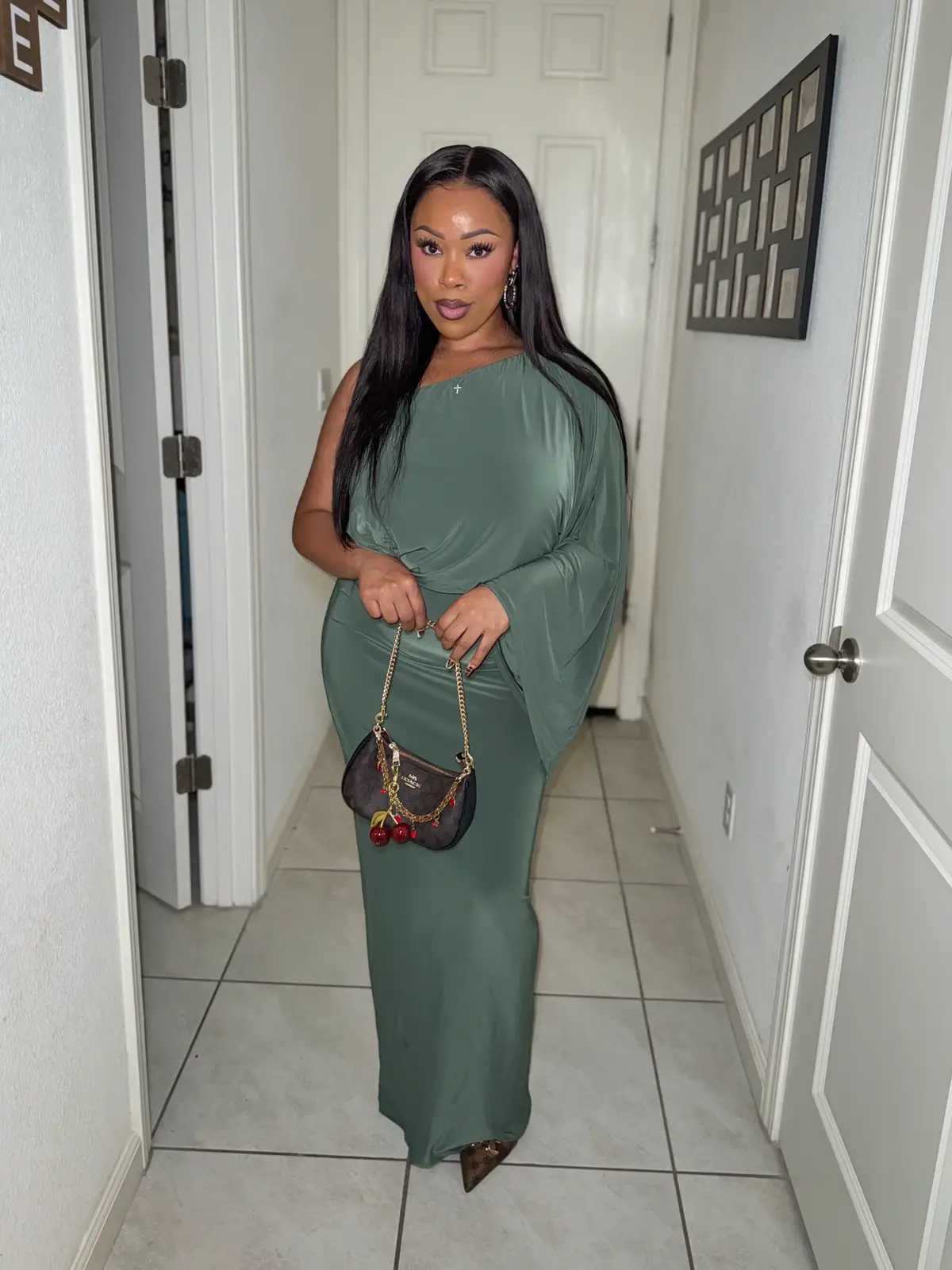 Going to one of my bestfriends wedding this weekend and here’s what I’ll be wearing. What do we think? 🥰 dress from @Fashion Nova #fyp #fashiontok #weddingfashion #weddingguestdress #phototok 