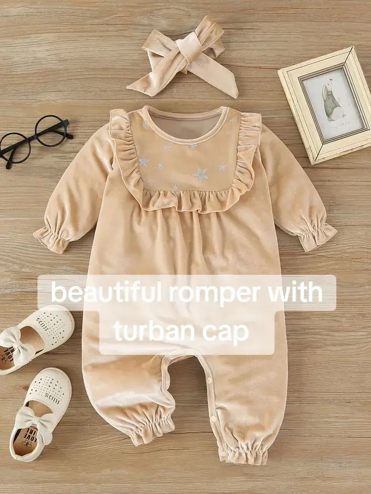 0 to 3 month 1799 3 to 6 month 1999 6 to 9 month 2199 9 to 12 month 2399 dm to order #turbancaps #romper #cutecapsbyminha #smallbusinessowner 