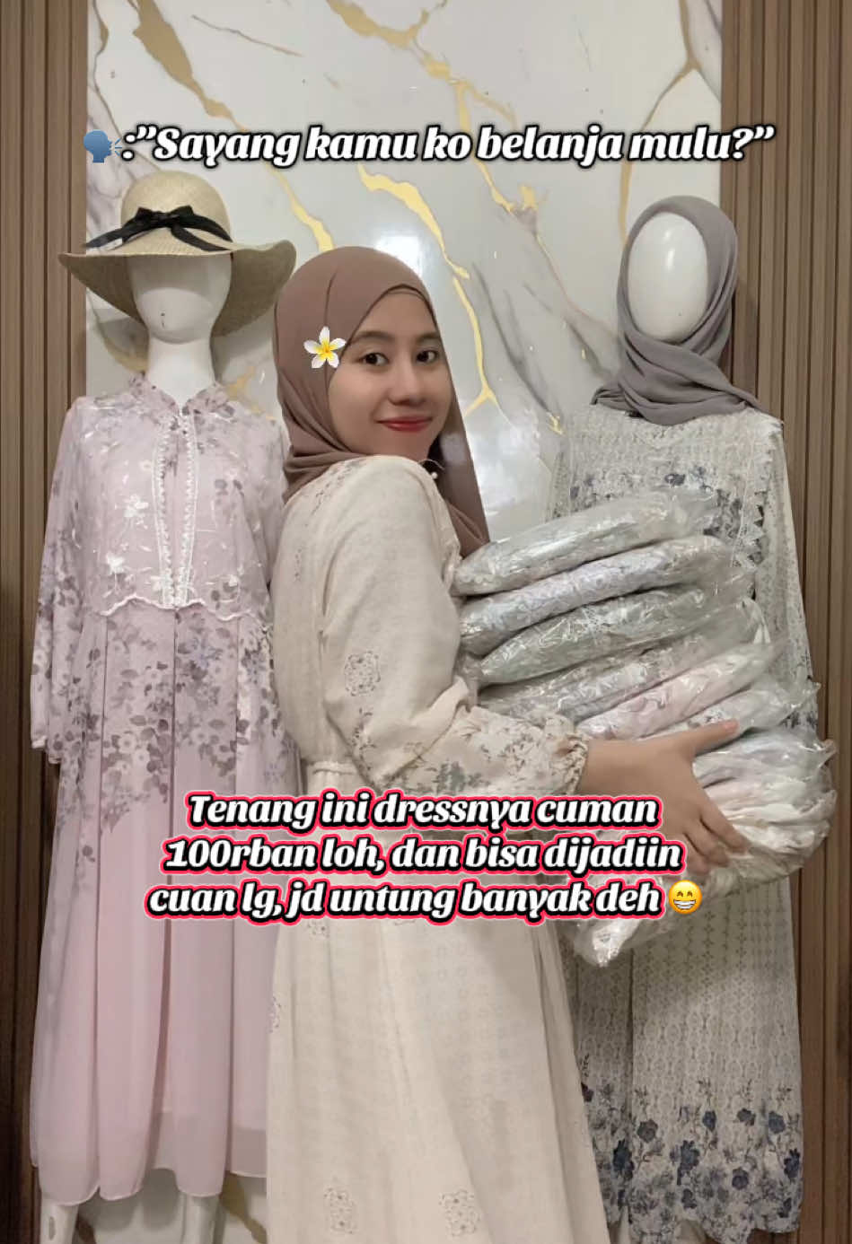 Bisa banget dijadiin cuan lg nih bun 🥳 #bajulebaran #fyppppppppppppppppppppppp #gamis #viraltiktok #dresslebaran 
