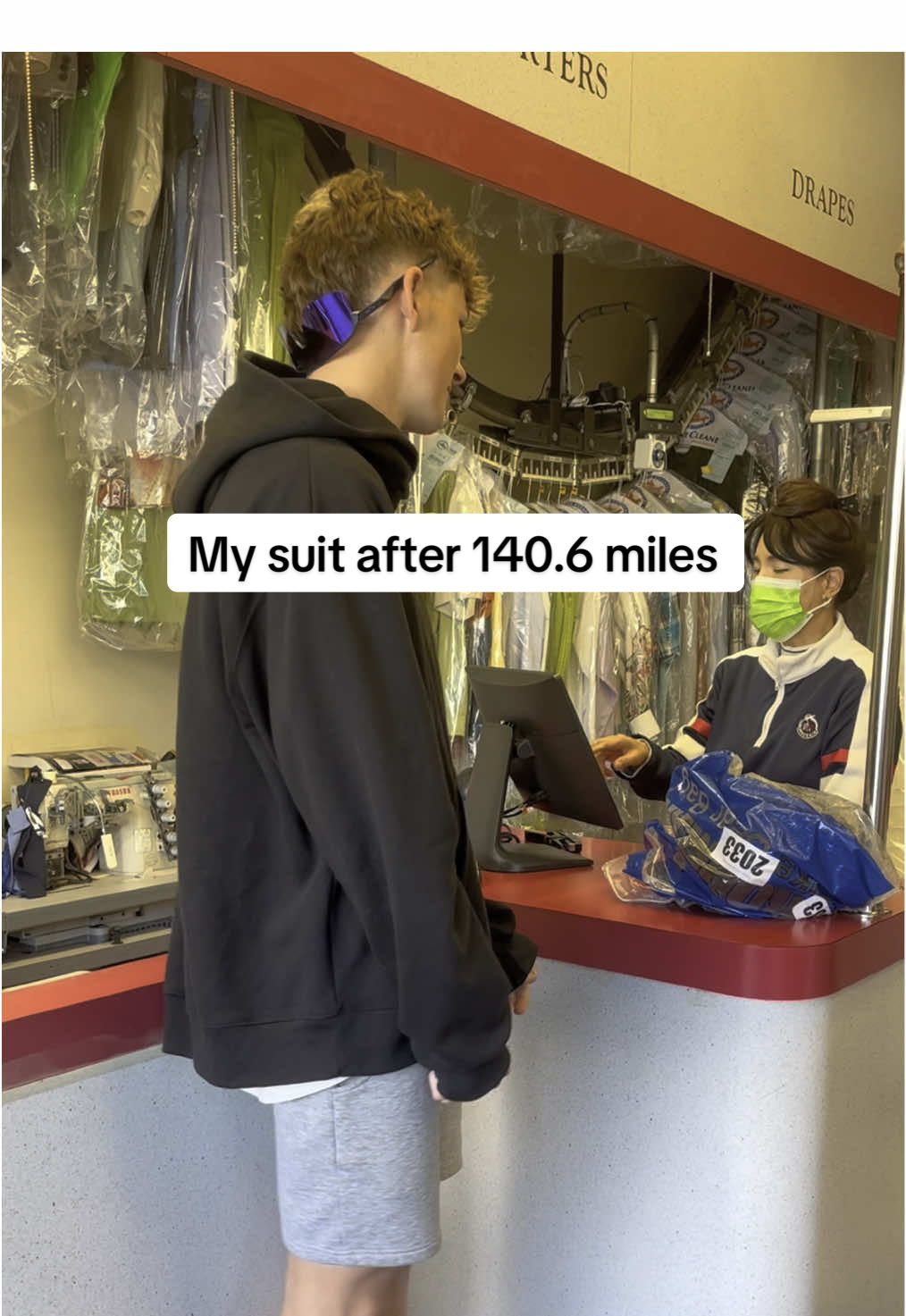 I tipped her very will don’t worry #ironmantri #motivation #dicipline #explorepage #foryou #triathlon #triathlete 