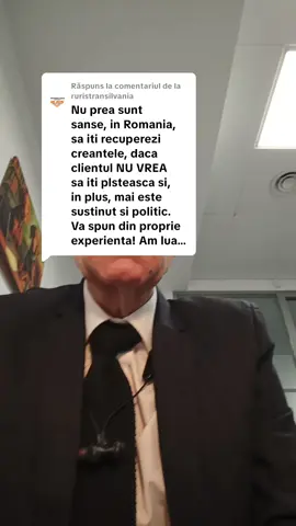 Ca răspuns pentru @ruristransilvania 