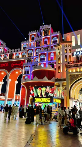 Beautiful Night View Global Village Dubai 🇦🇪📍🥰#globalvillege #dubai #uae #explorewithubaid #foryou 