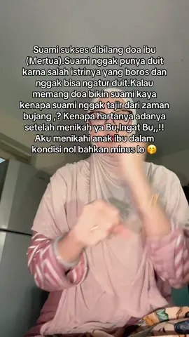 Hehe memang doa ibu bagus tapi nggak gitu konsepnya Bu ,😁