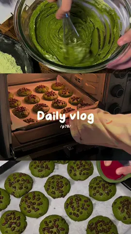 Daily vlog p74 #Vlog #cookie #chocochip#chocodolambanh #setnguyenlieu 