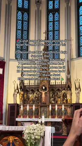 Sebentar lagi umat Katolik akan memasuki Masa Adven💖 #katolik #katolikindonesia #katolikku_keren #masaadven #catholic 