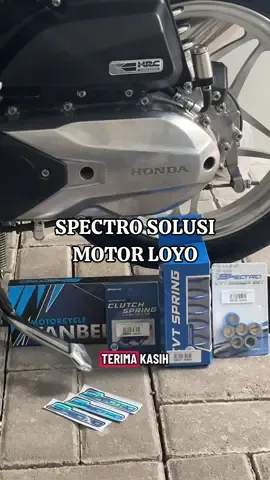 Kalian harus cobain produk dari @Spectro Official Store ini , dijamin motor kalian lebih responsif dan enak di bawa harian atau touring #spectro #spectroracing #spectroracingparts #kirianspectro #sperpartmotor #aksesorismotor #fyp 