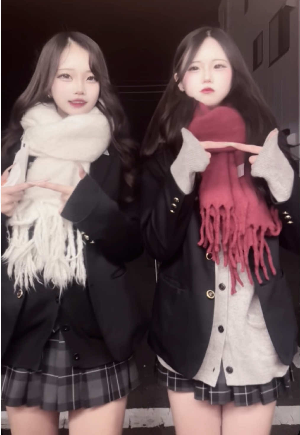 マフラーの季節^ ̳ᴗ ̫ ᴗ ̳^♩#西浜jk #sjk #神奈川 #おすすめ 