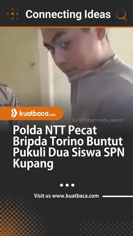 Bripda Torino Tobo Dara resmi dipecat tidak dengan hormat (PTDH) usai terbukti melakukan penganiayaan terhadap dua siswa SPN Kupang. Sanksi dijatuhkan lewat Sidang KKEP pada 18 November 2025. Polda NTT menegaskan: “Tidak ada toleransi untuk kekerasan dalam pendidikan kepolisian.” Kapolda juga menekankan bahwa pembinaan harus humanis, tanpa kekerasan, demi menjaga integritas dan kepercayaan publik.