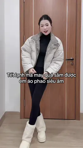 Lạnh quá mấy chị em có áo phao chưa #nhunghy29 #xuhuong #áophao 